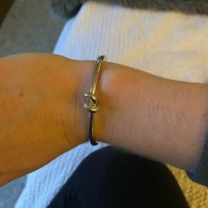 Kate spade knot bracelet - silver